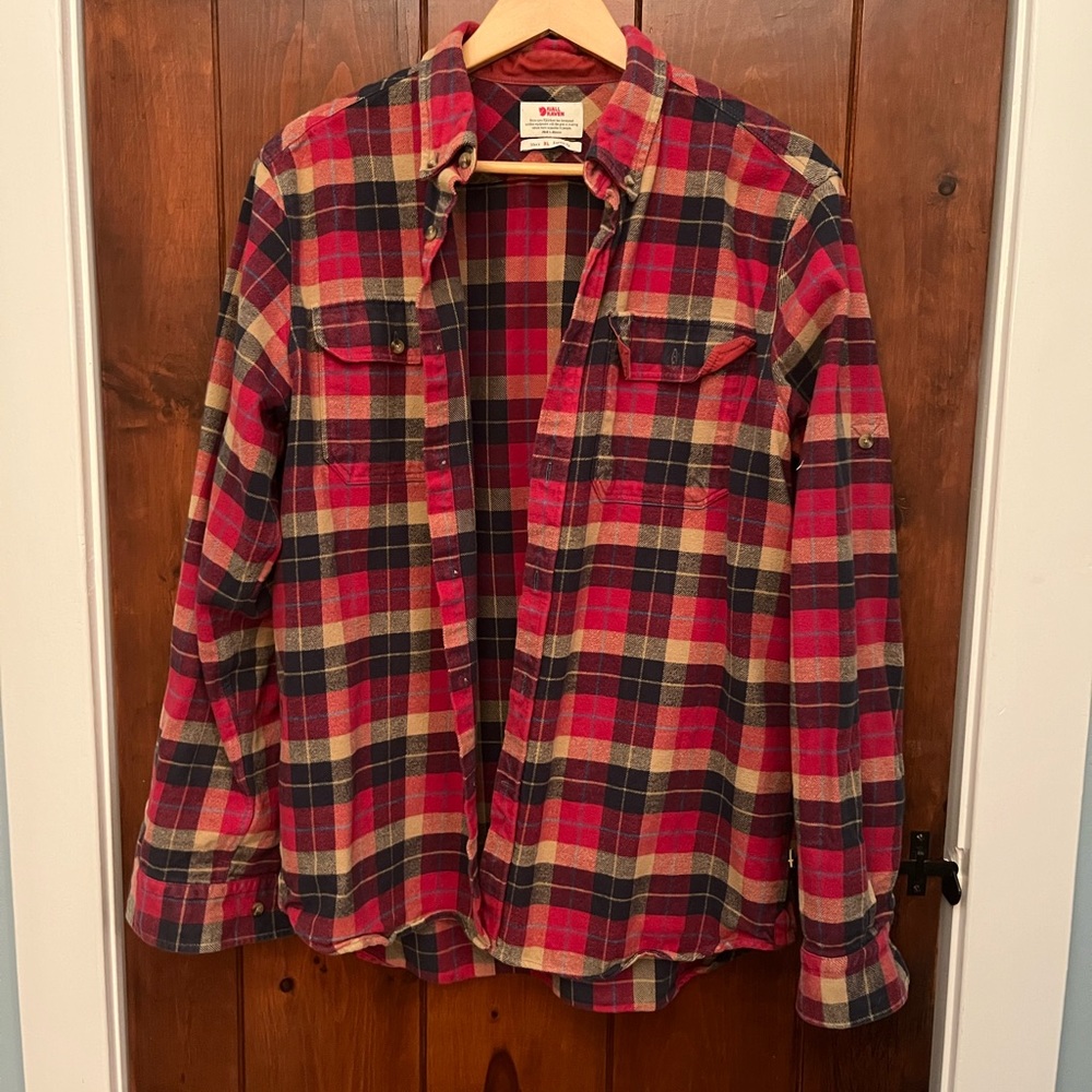 XL Fjallraven regular fit flannel